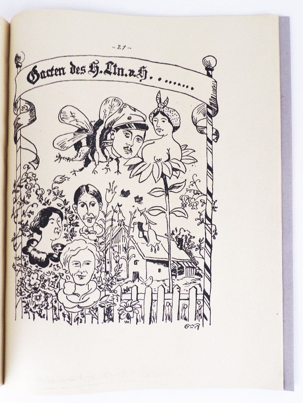 Schützengraben Zeitung Armee Bataillon nr 14 Bayern Wiggerl Karikaturen Groteske Schützengraben Zeitung Armee Bataillon nr 14 Bayern Wiggerl Karikaturen Groteske