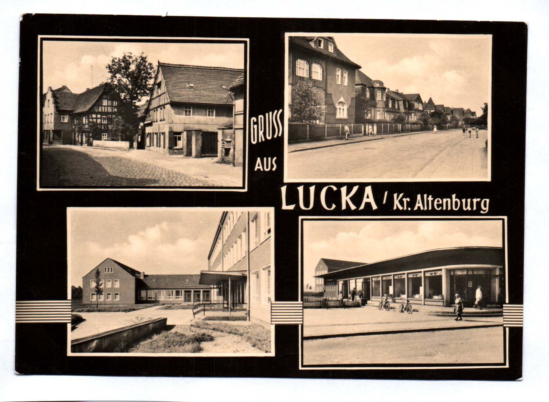 Ak Lucka Kreis Altenburg 1967