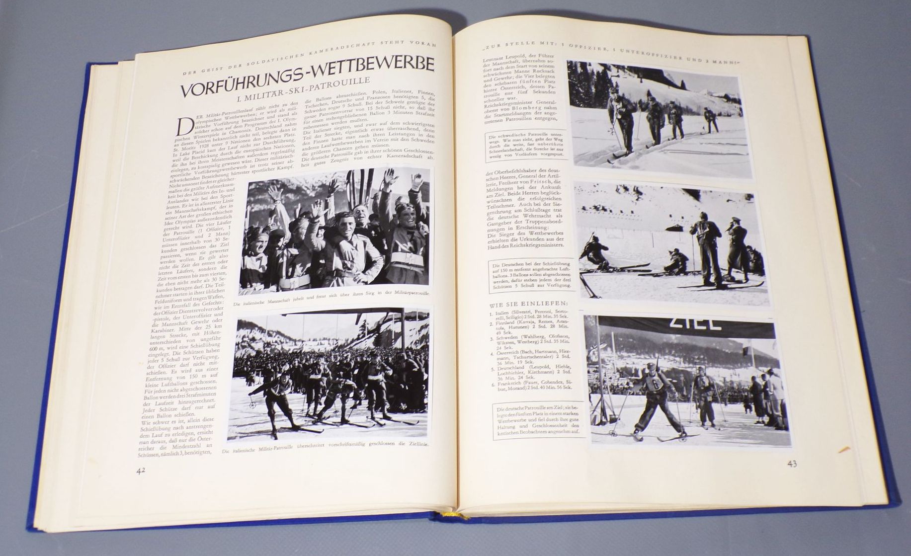 Olympia 1936 Band 1 Sammelbilderalbum trading cards Sport Buch 