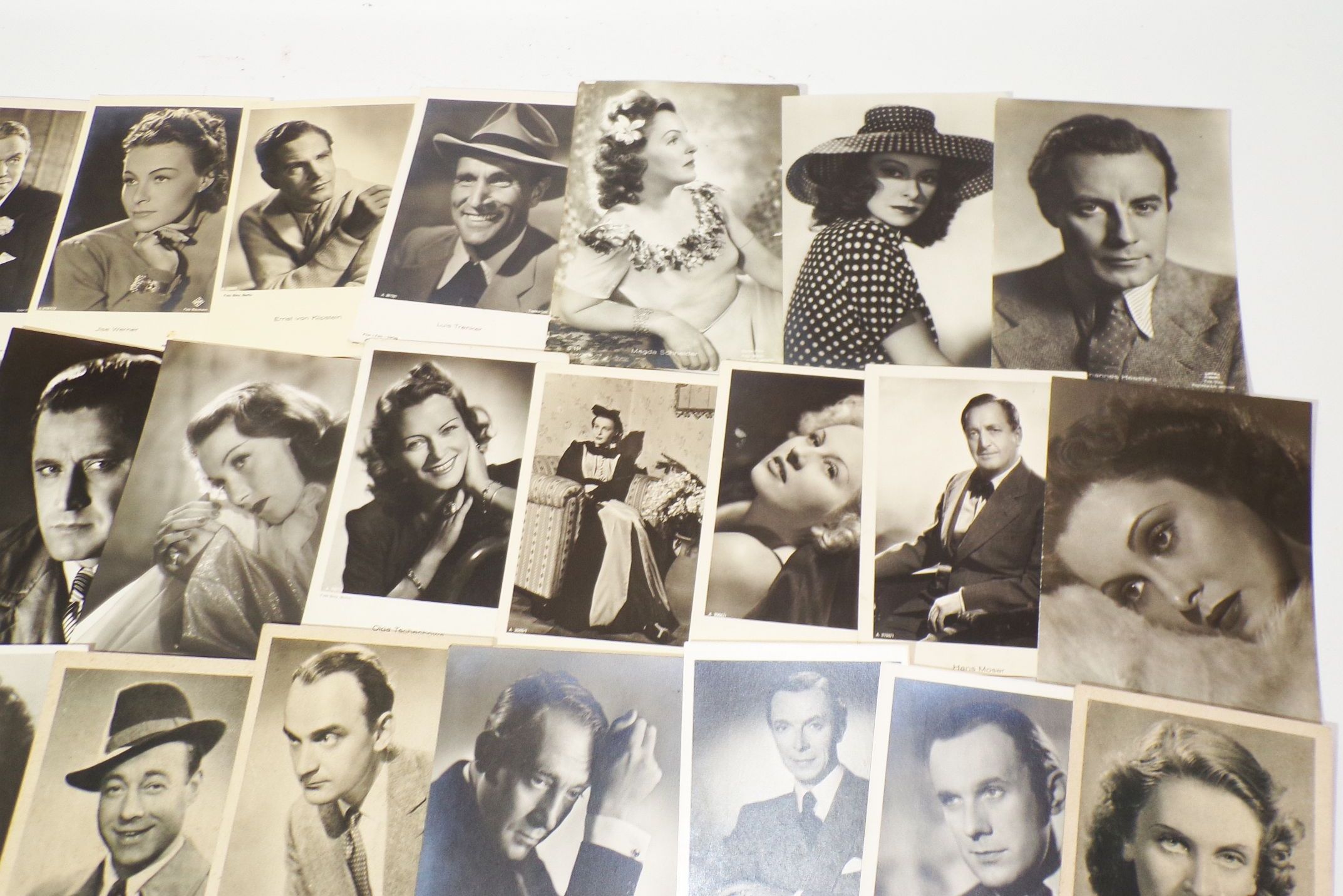 Konvolut Schauspieler Ufa Stars movie 1940er Ansichtskarten Postkarten