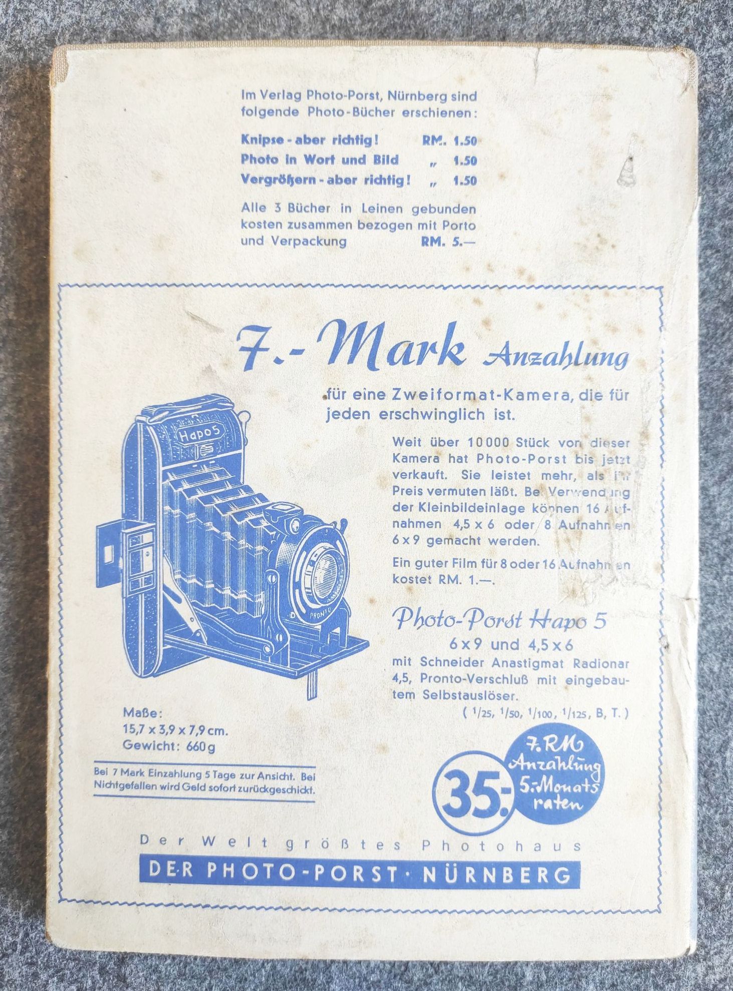 Photo in Wort und Bild 1938 Lehrbuch von Wolf H Döring