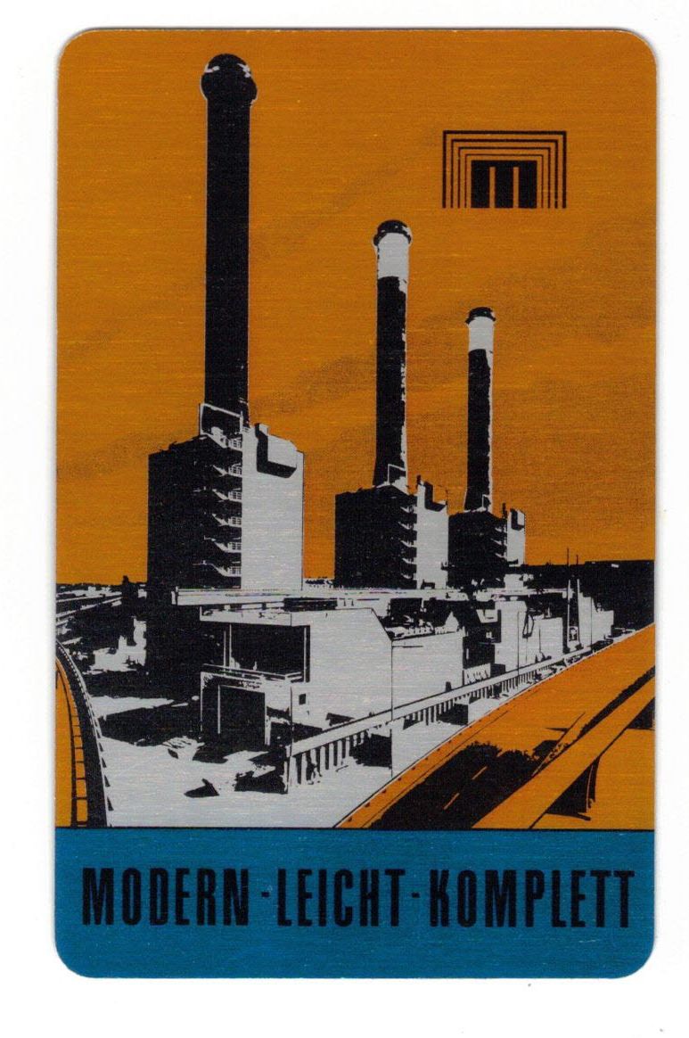 Metall Taschenkalender DDR 1984 Modern Leicht Komplett Metallbau 
