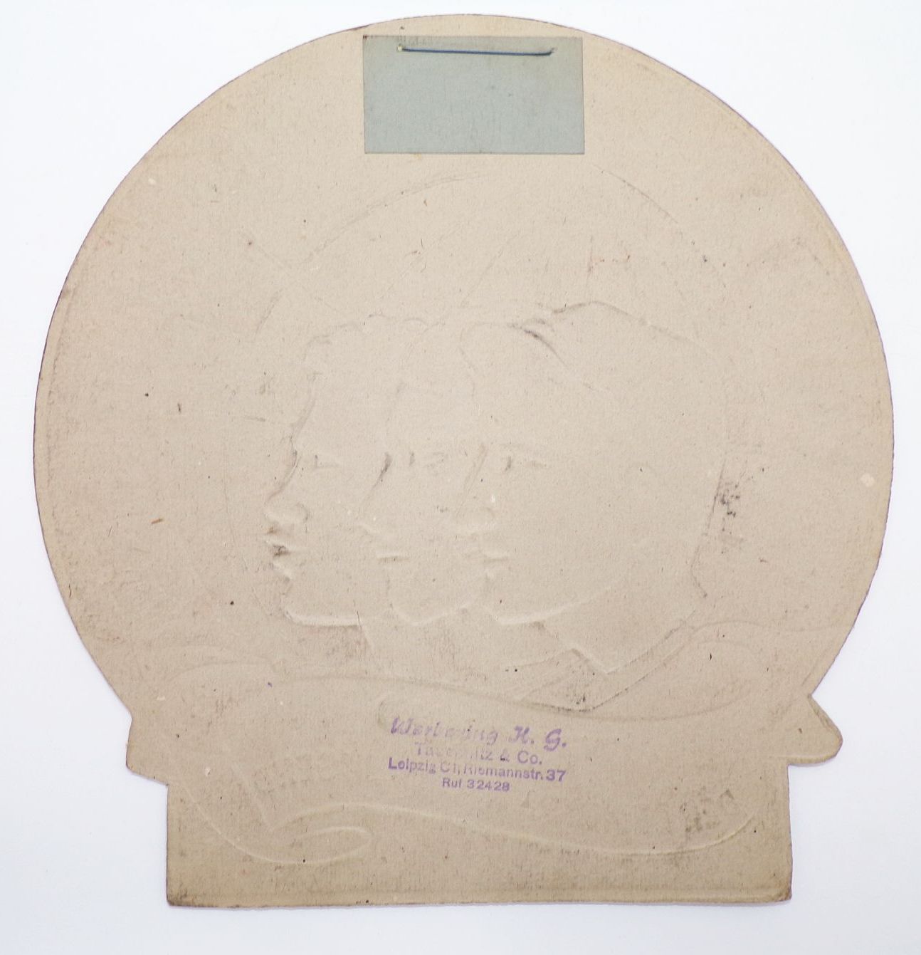 Altes DDR Schild Weltbund Demokratische Jugend Vereinige Dich Frieden 