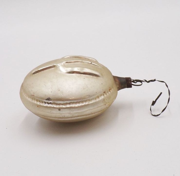 Alte Jul Kugel 4 Stück Weihnachtsschmuck Christbaumschmuck Jul Runen