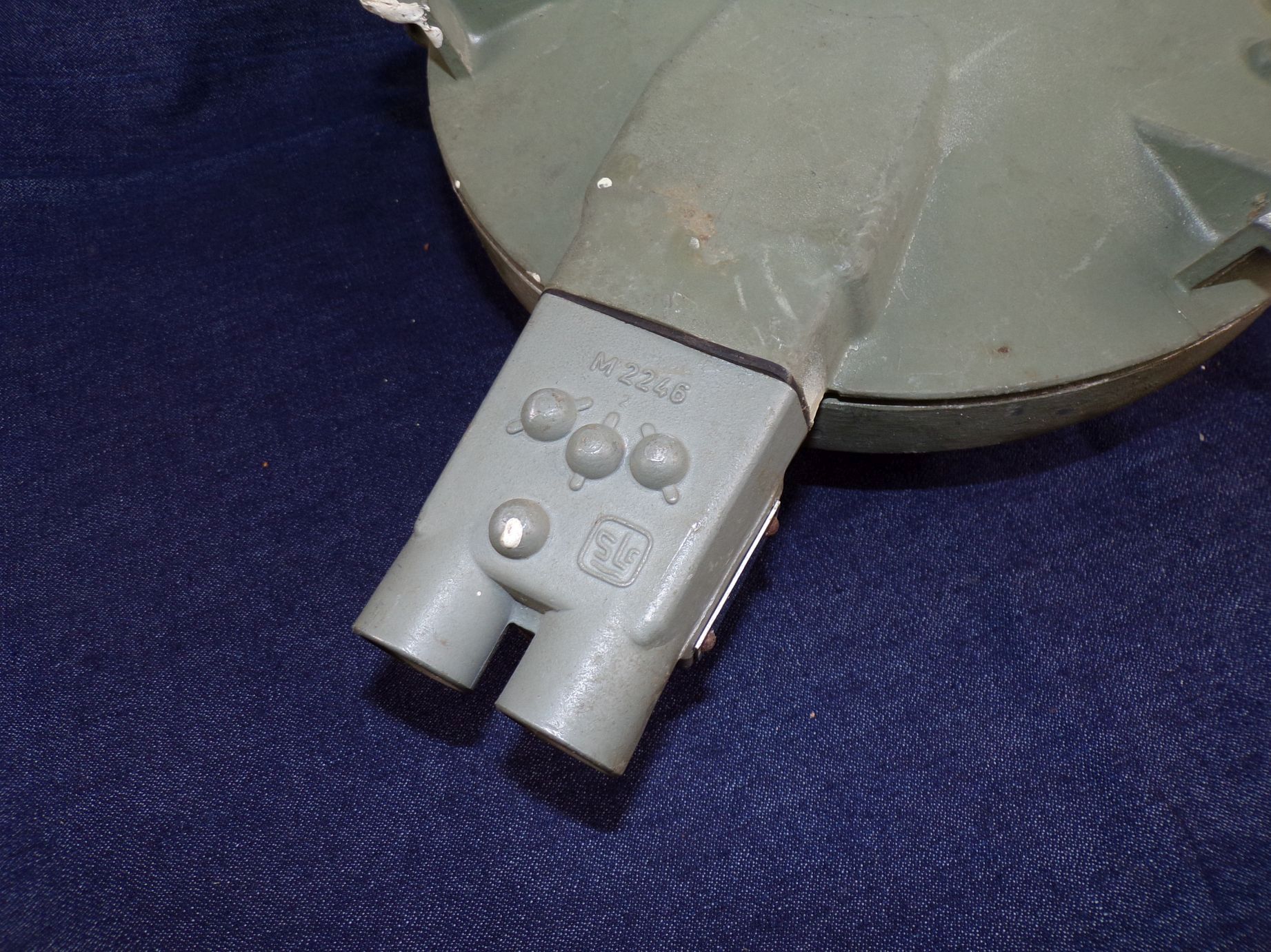 Alte Deckenleuchte Bunkerlampe Ex Rund E14 E27 Wandlampe Loft Industrie