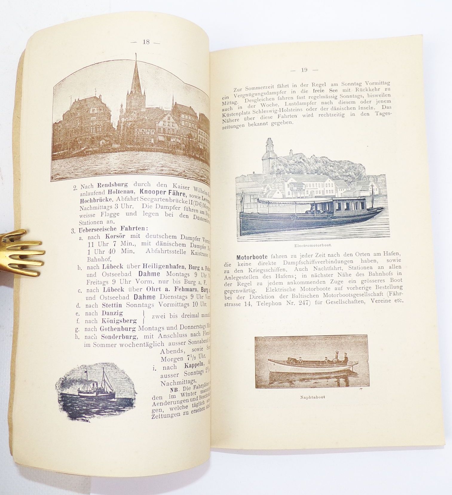 Kiel und Umgebung 1899 Reiseführer 