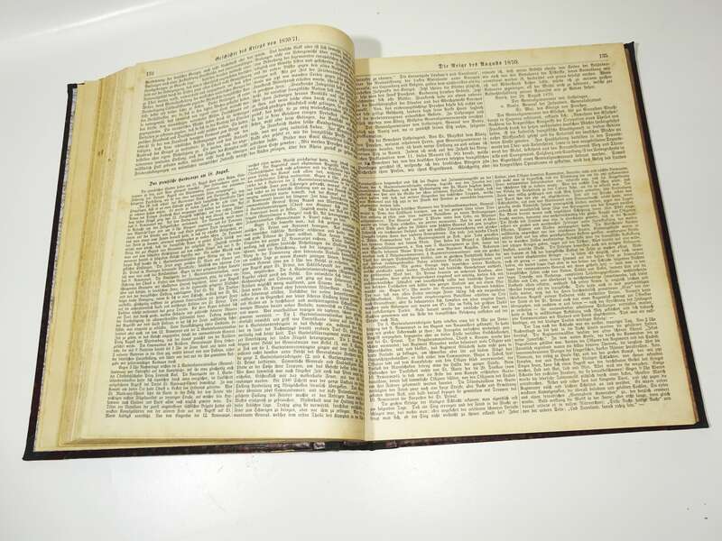 Illustrierte Kriegs Chronik 1870 Ebner Ulm Kaiserreich Patriotik um 1900