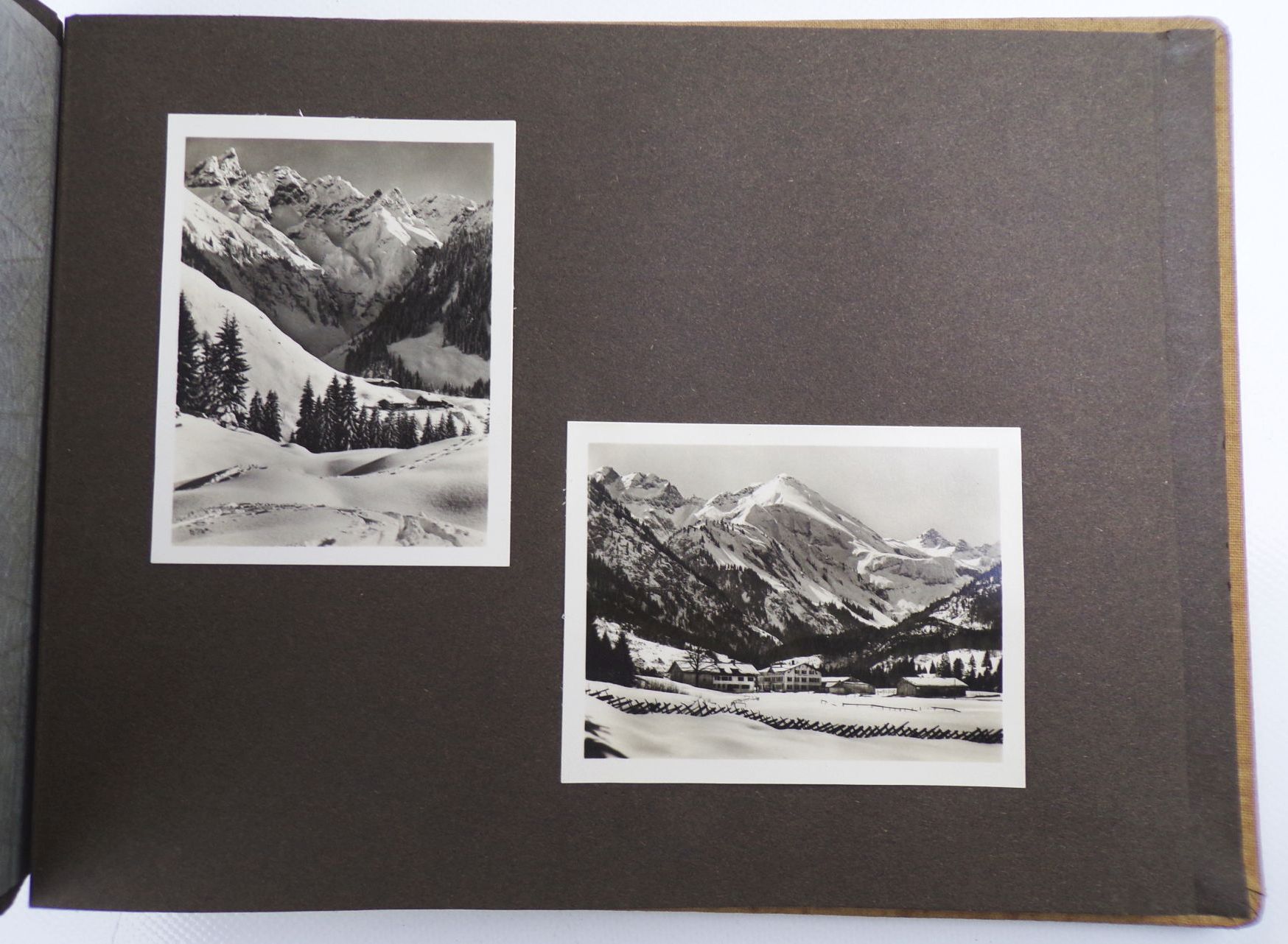 Fotoalbum Zeppelin Dampflok 1930er Sachsen Alpen