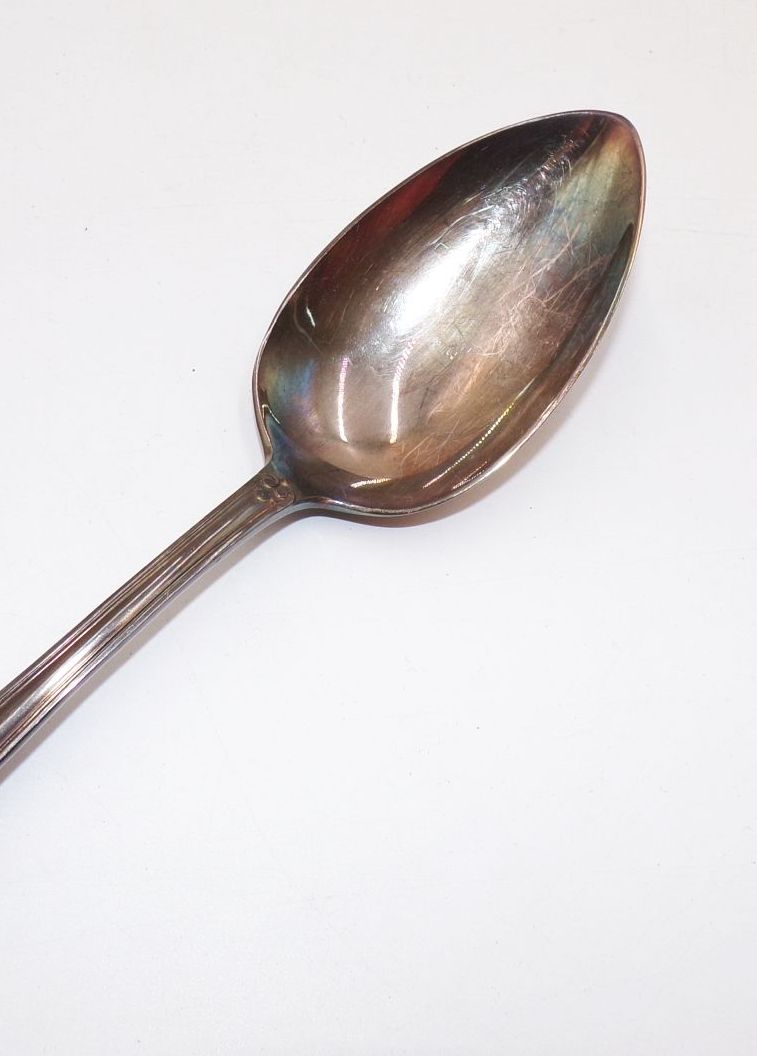 Alter ABS Löffel Salatlöffel Vorlegebesteck 26 cm 