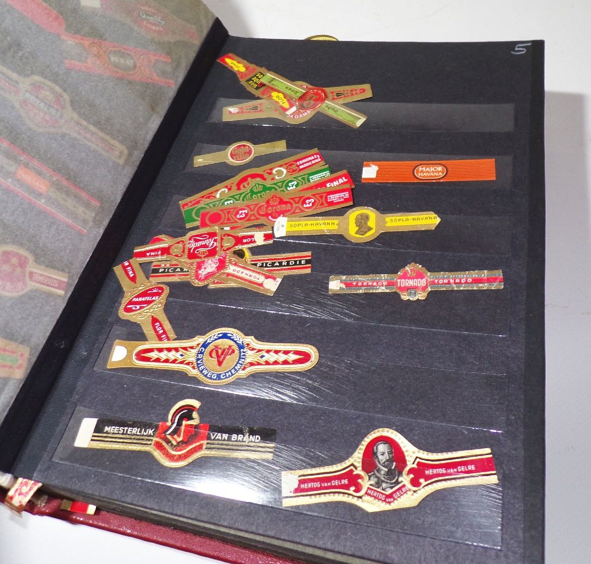 Großes Konvolut Zigarrenbauchbinden Bauchbinden Sammler Nachlass