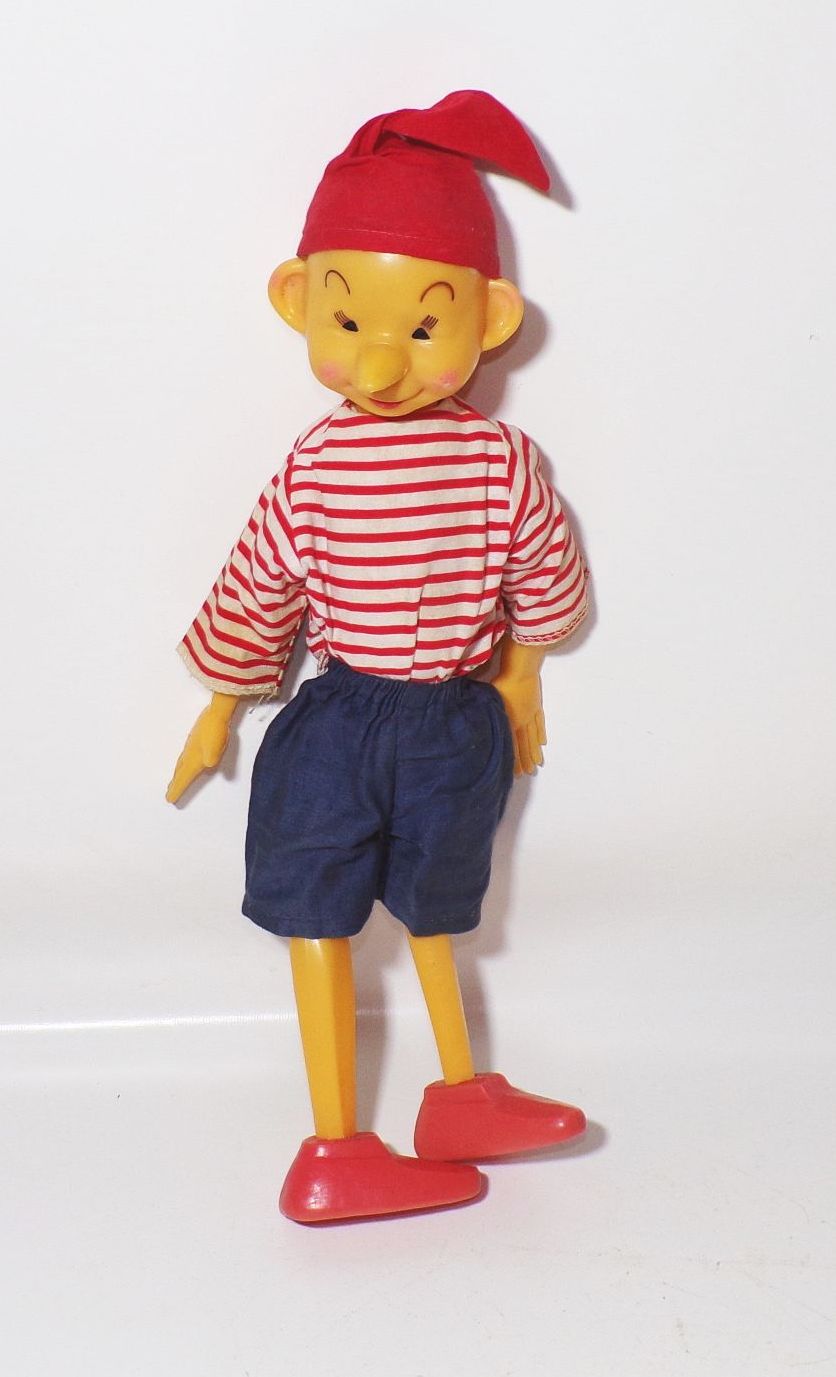 Alter Buratino Puppe DDR Spielzeug 