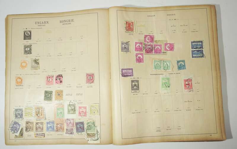 Schwaneberger Briefmarkenalbum Union Ausgabe 1924 Briefmarken