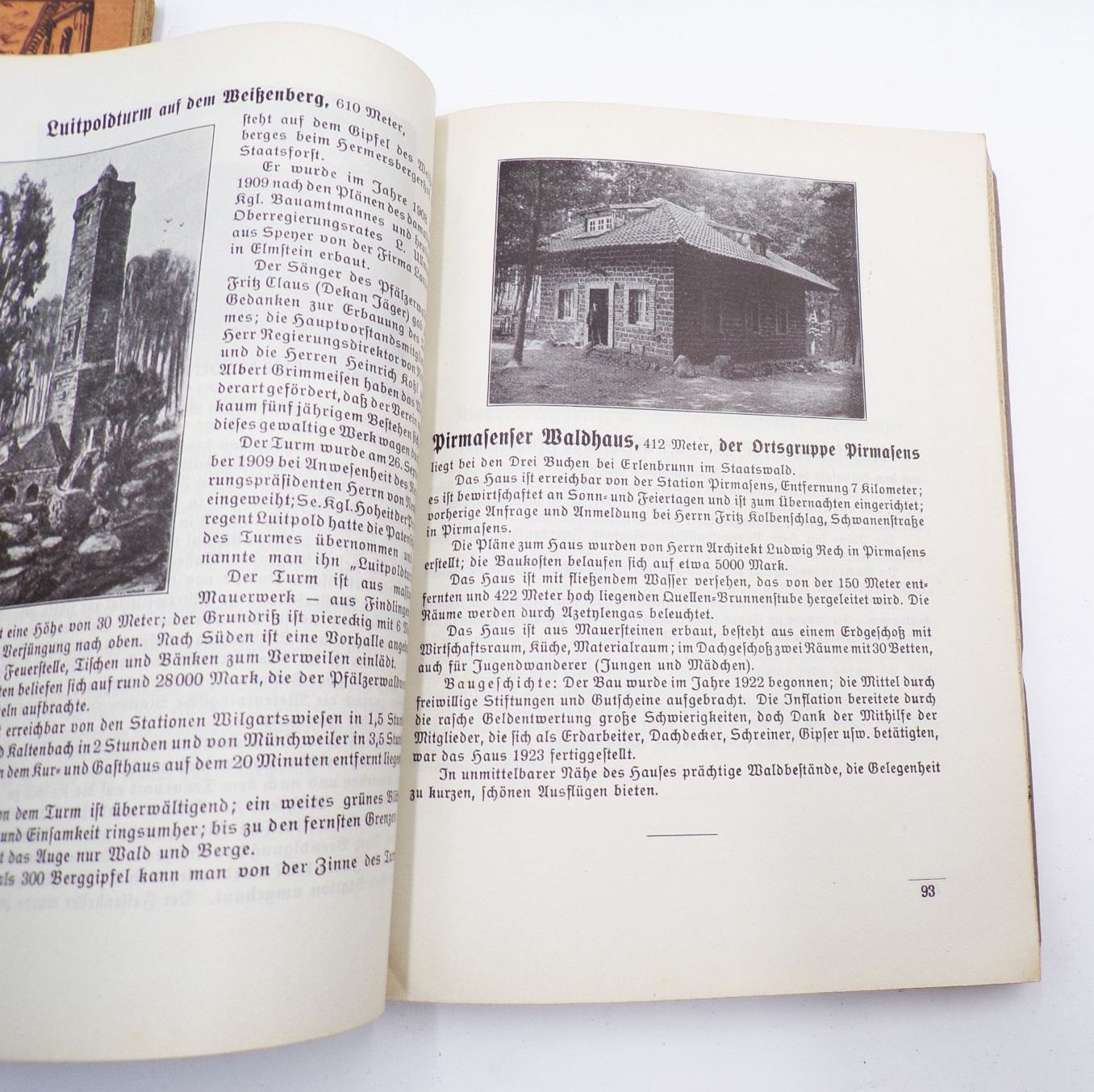 Pfälzerwald Verein Wanderbuch 8 Stück Oberpfalz Pfalz Antiquarische Bücher