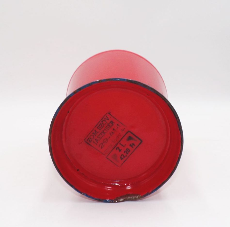 Alter Wasserbehälter Rot Emaille Kanne Behälter email Vintage Gartendeko Alter Wasserbehälter Rot Emaille Kanne Behälter email Vintage Gartendeko