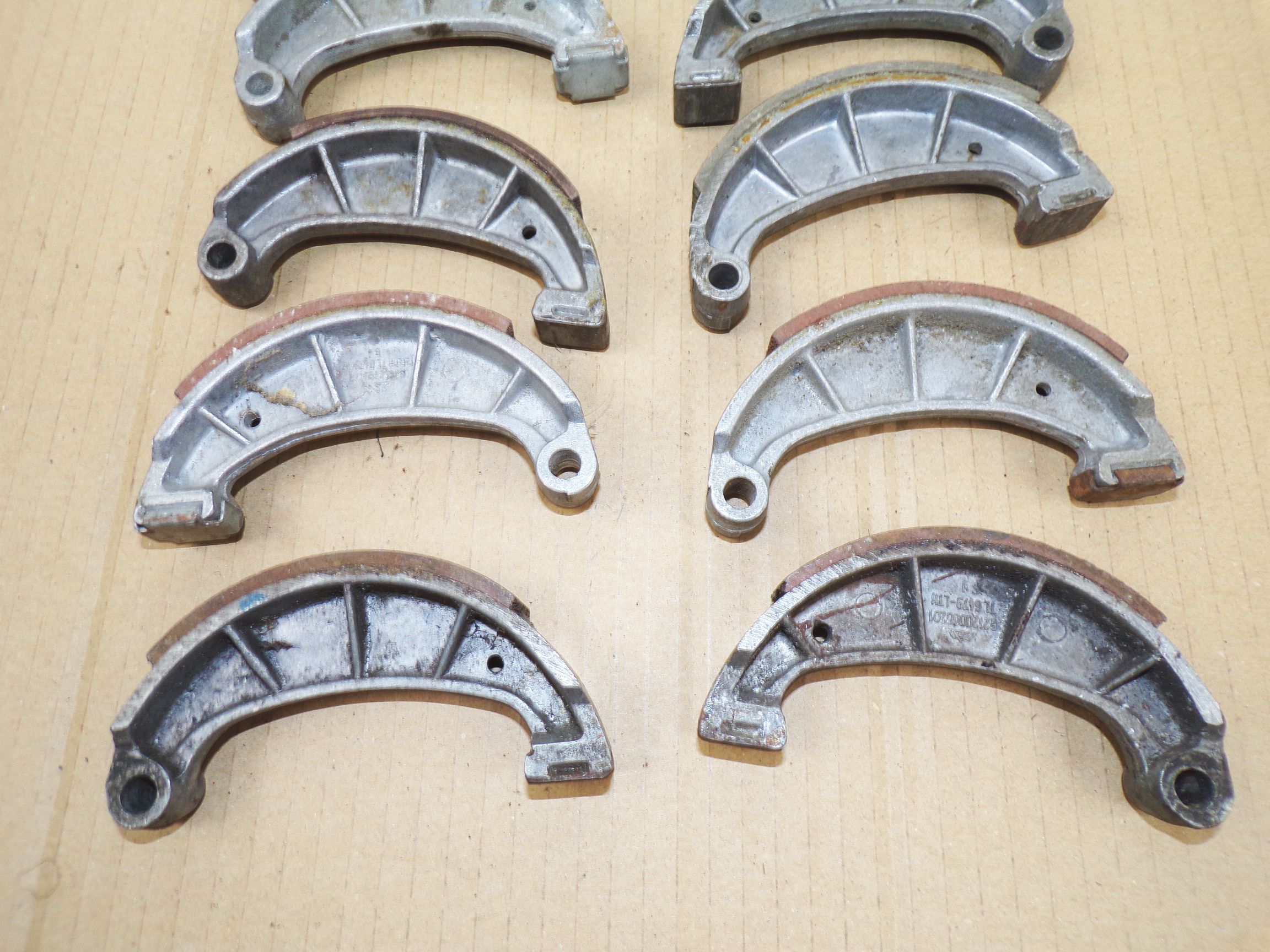 Konvolut Bremsbacken Simson Vogelserie S50 S51 Bremsklötzer DDR 