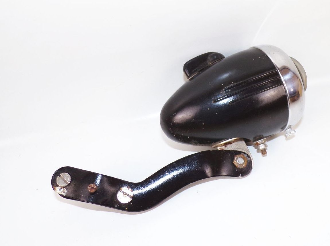 El Me Fahrradlampe Scheinwerker Bakelit Winkerschalter Oldtimer Lampe