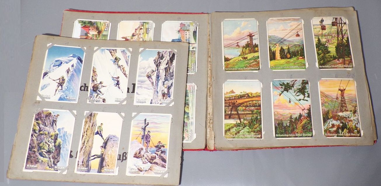 Erdal Kwak Sammel Album Sammelbilder Rotfrosch 1930er 