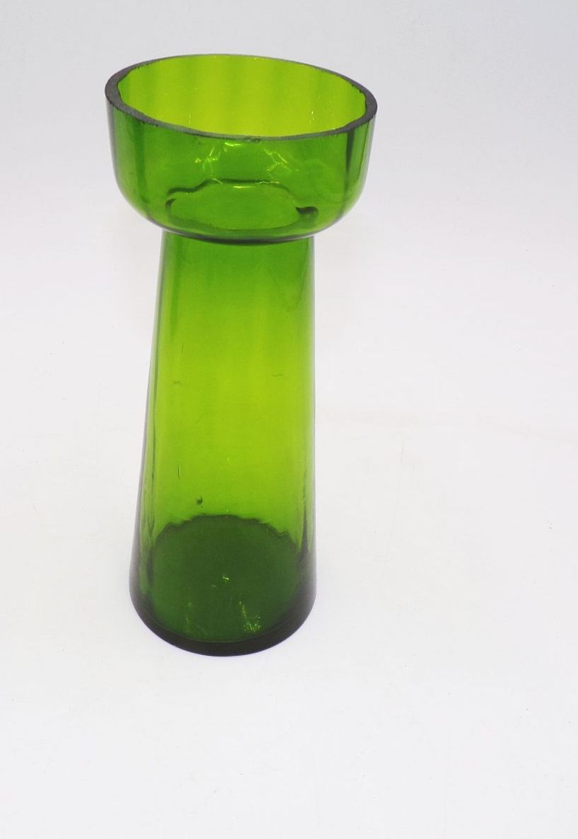 Altes Hyazinthenglas Antik Glas grün Zwiebelglas Altes Hyazinthenglas Antik Glas grün Zwiebelglas