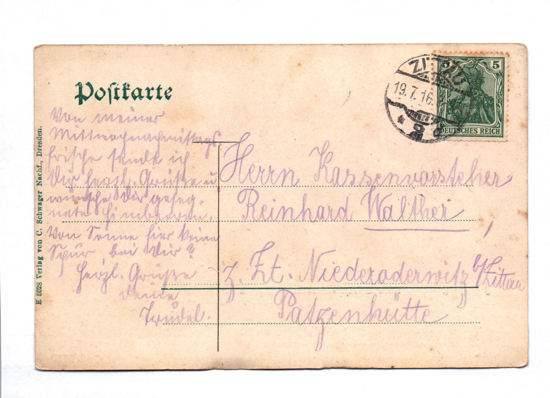 Ak Jonsdorf Schweizerthal mit Mühlsteinbrüchen Postkarte 1916