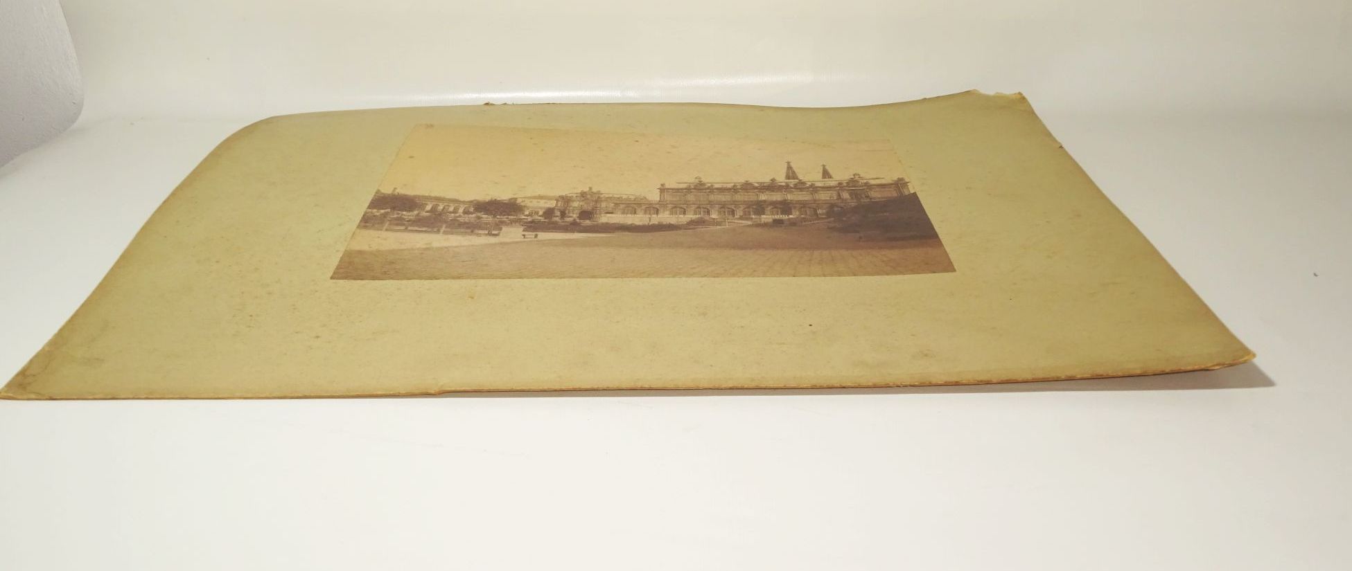 Foto Dresden Zwinger Glockenspielpavillon um 1890 Albuminfoto 