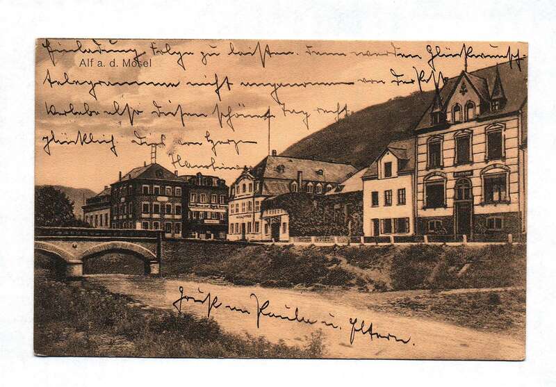 Ak Alf an der Mosel Rheinland-Pfalz 1919