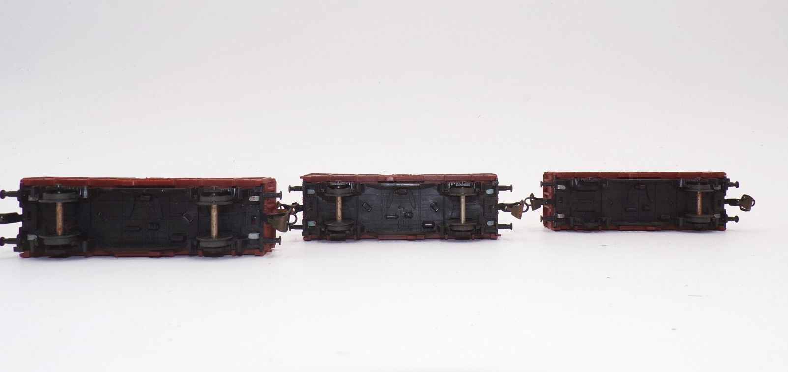 BTTB Güterwagen Hochbordwagen Stammholz 4 Stück Spur TT analog DDR BTTB Güterwagen Hochbordwagen Stammholz 4 Stück Spur TT analog DDR