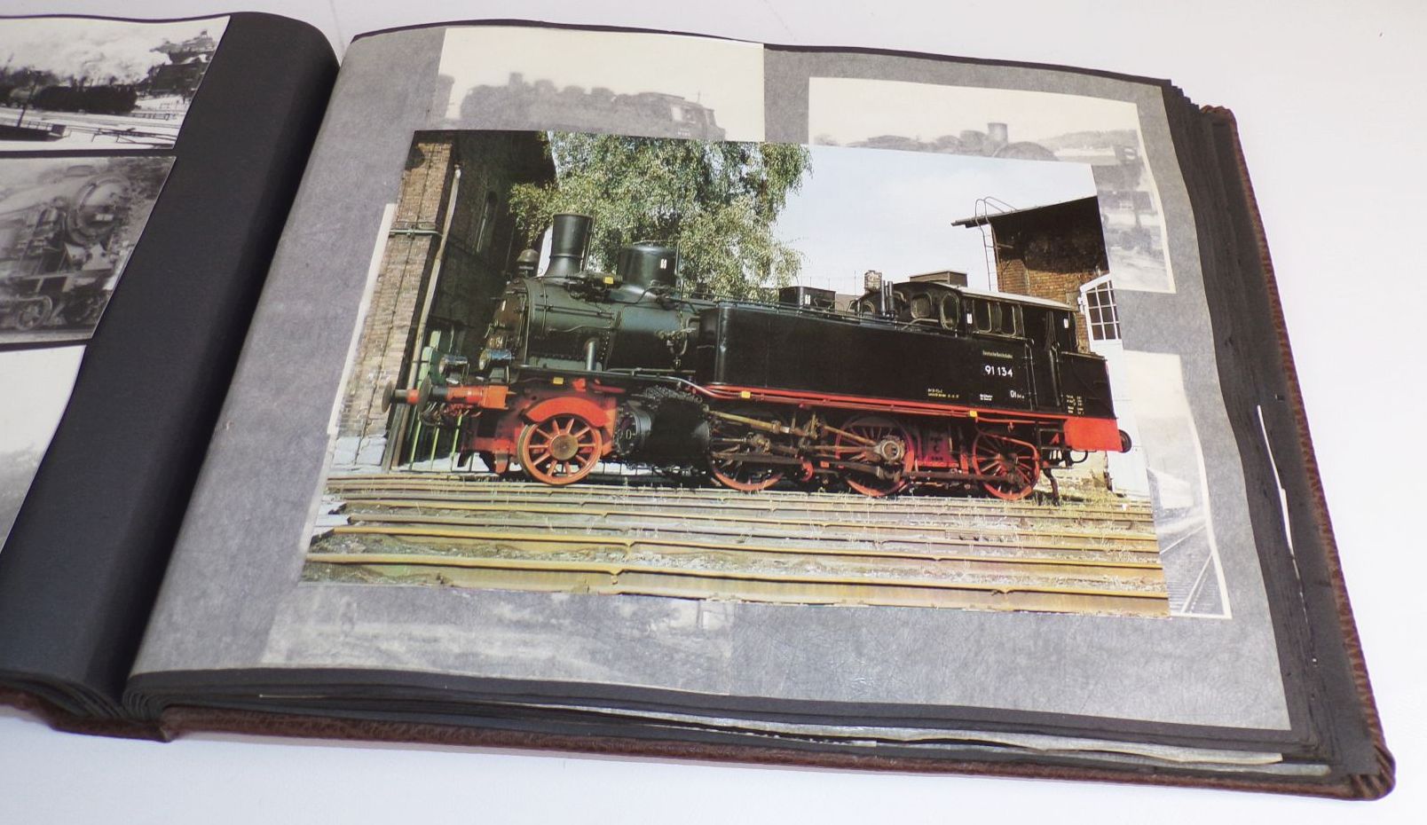 Fotoalbum Eisenbahn DDR Reichsbahn mit 361 Fotos Dampflok 