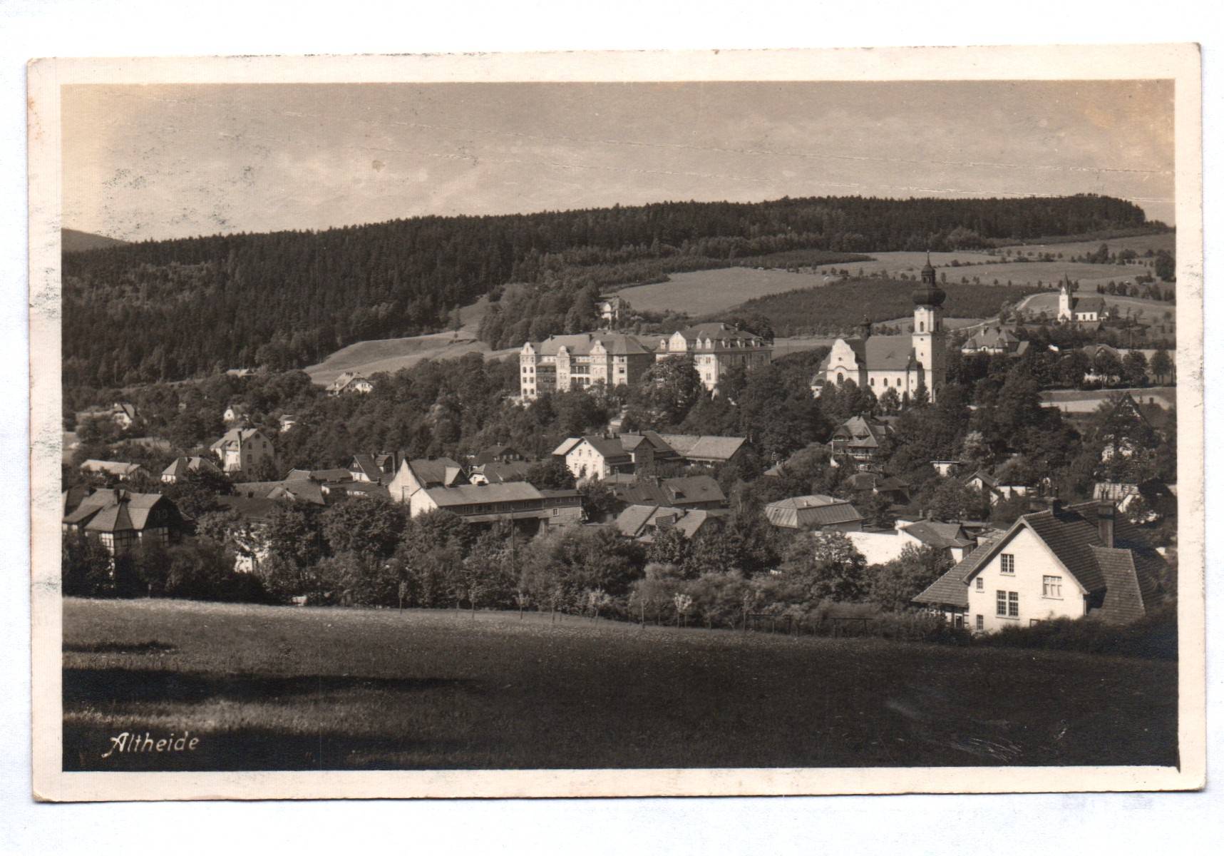 Foto Ak Altheide Glatzer Bergland 1927