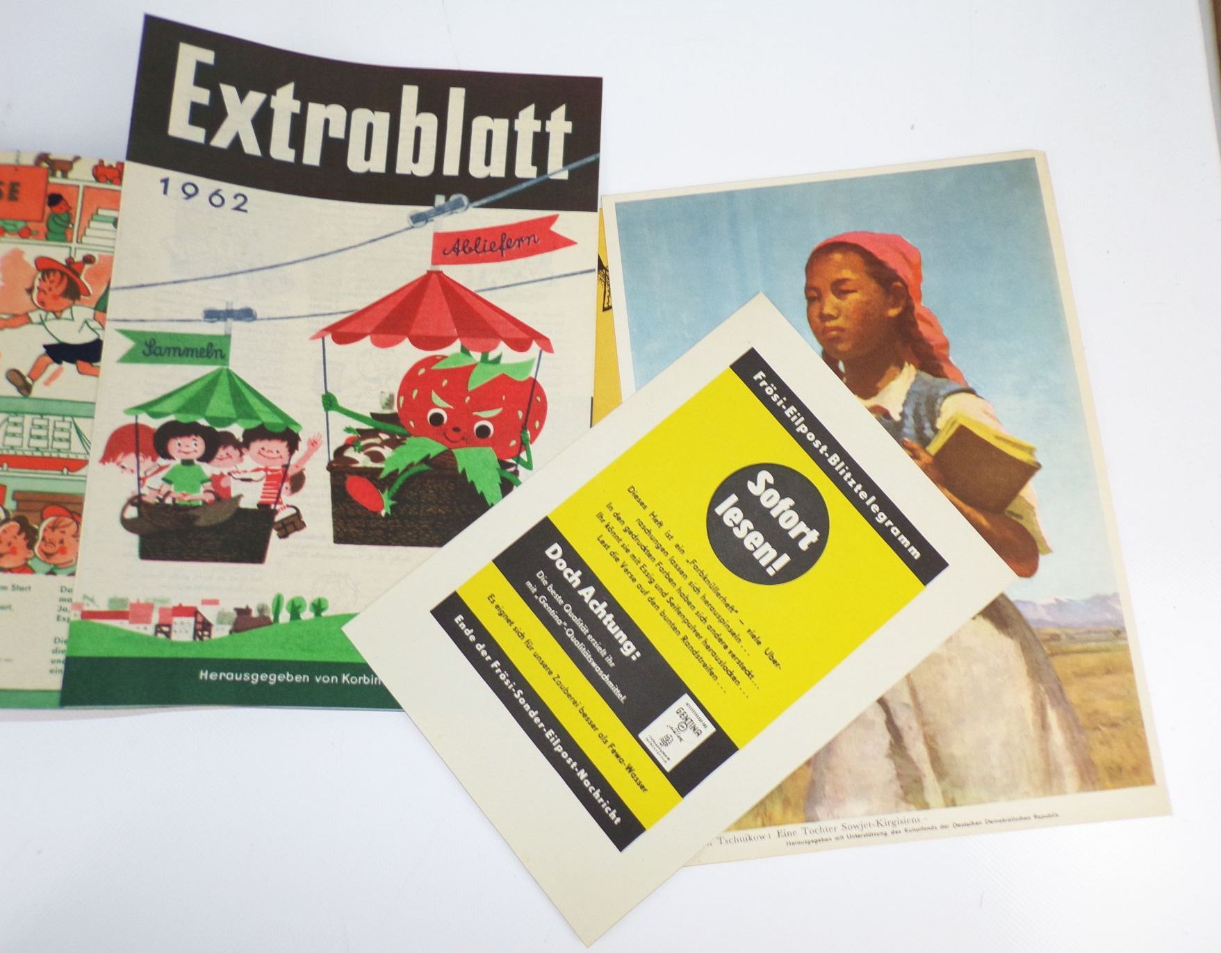 Fröhlich sein und singen Heft 5 von 1962 DDR Kinderzeitung Beilage Fröhlich sein und singen Heft 5 von 1962 DDR Kinderzeitung Beilage