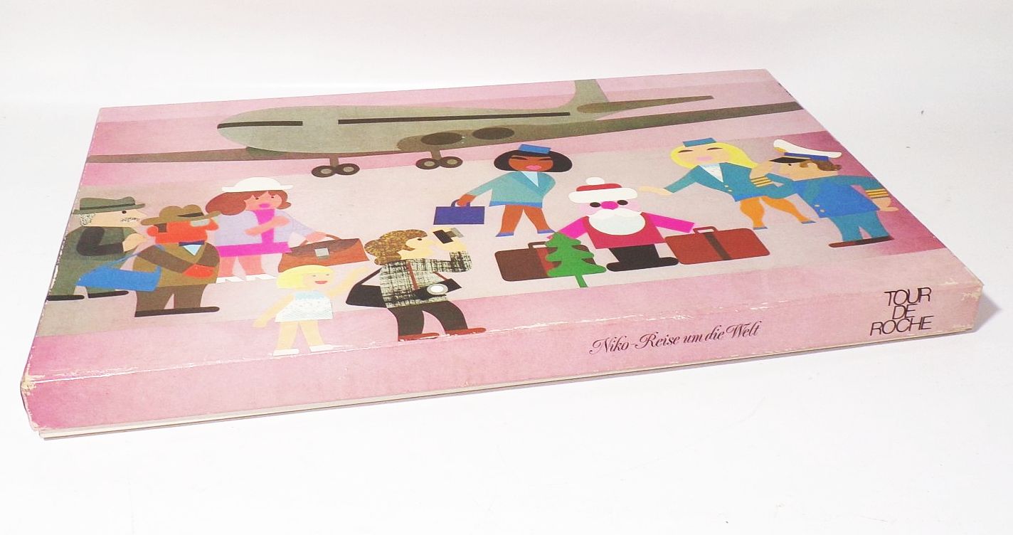 Niko Reisen um die Welt Brettspiel Tour de Roche 1970er vintage