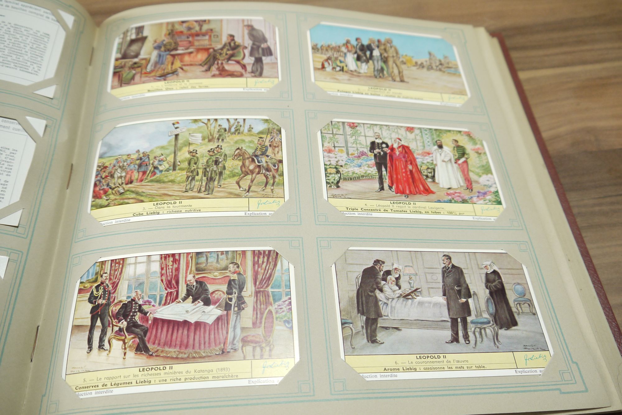 Sammelbilder Album Liebig ca 50 Seiten 300 Bilder Chromo