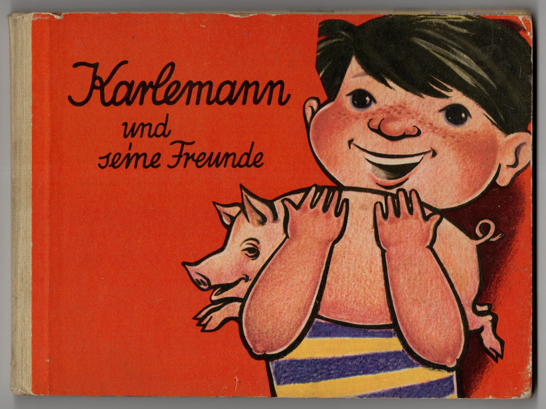 Karlemann und seine Freunde 1960 Pappbilderbuch Höcker und Polte