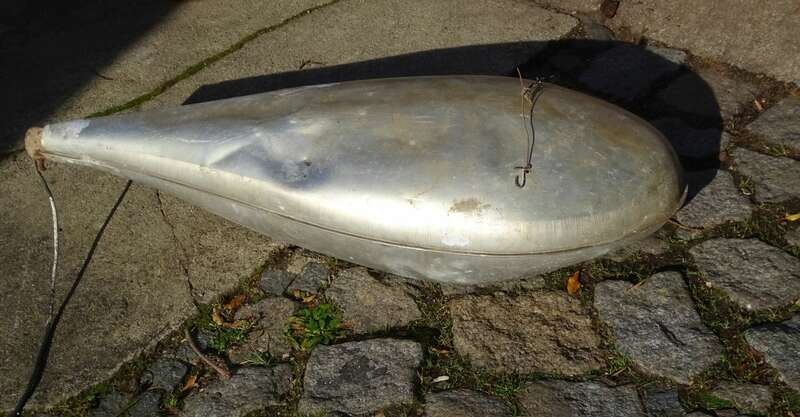 Alte Strassenleuchte DDR Straßenlaterne Straßenlampe XXL Loft Deko Lampe