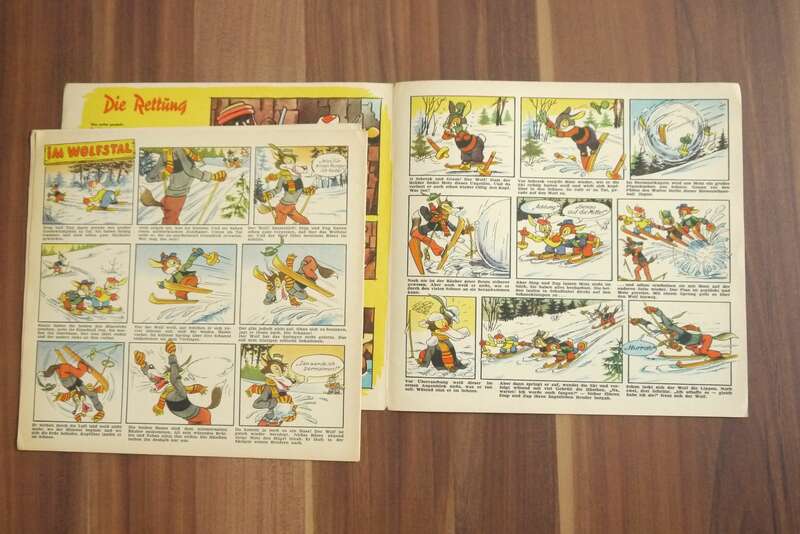 Atze Heft 2 Jahrgang 1961 DDR Comic Die Rettung