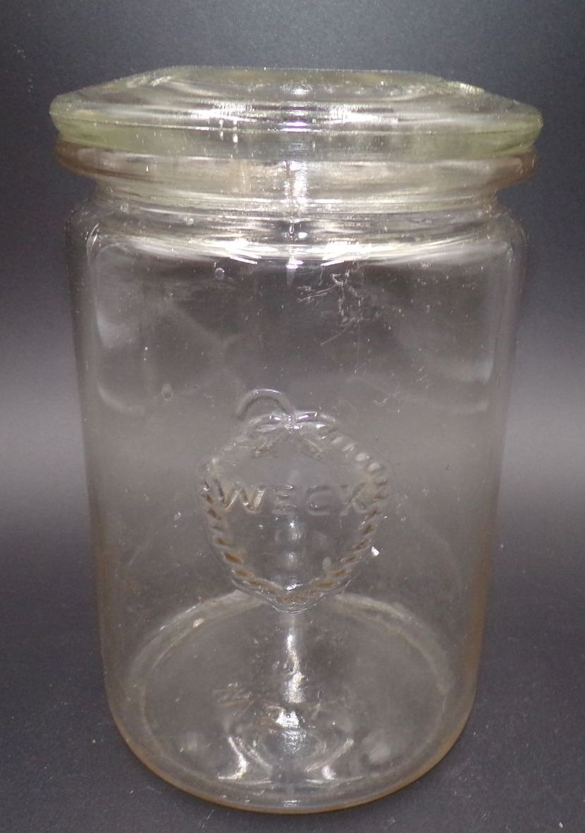 Weck Frischehaltung Glas Einmachglas Vorratsglas Vintage Deko