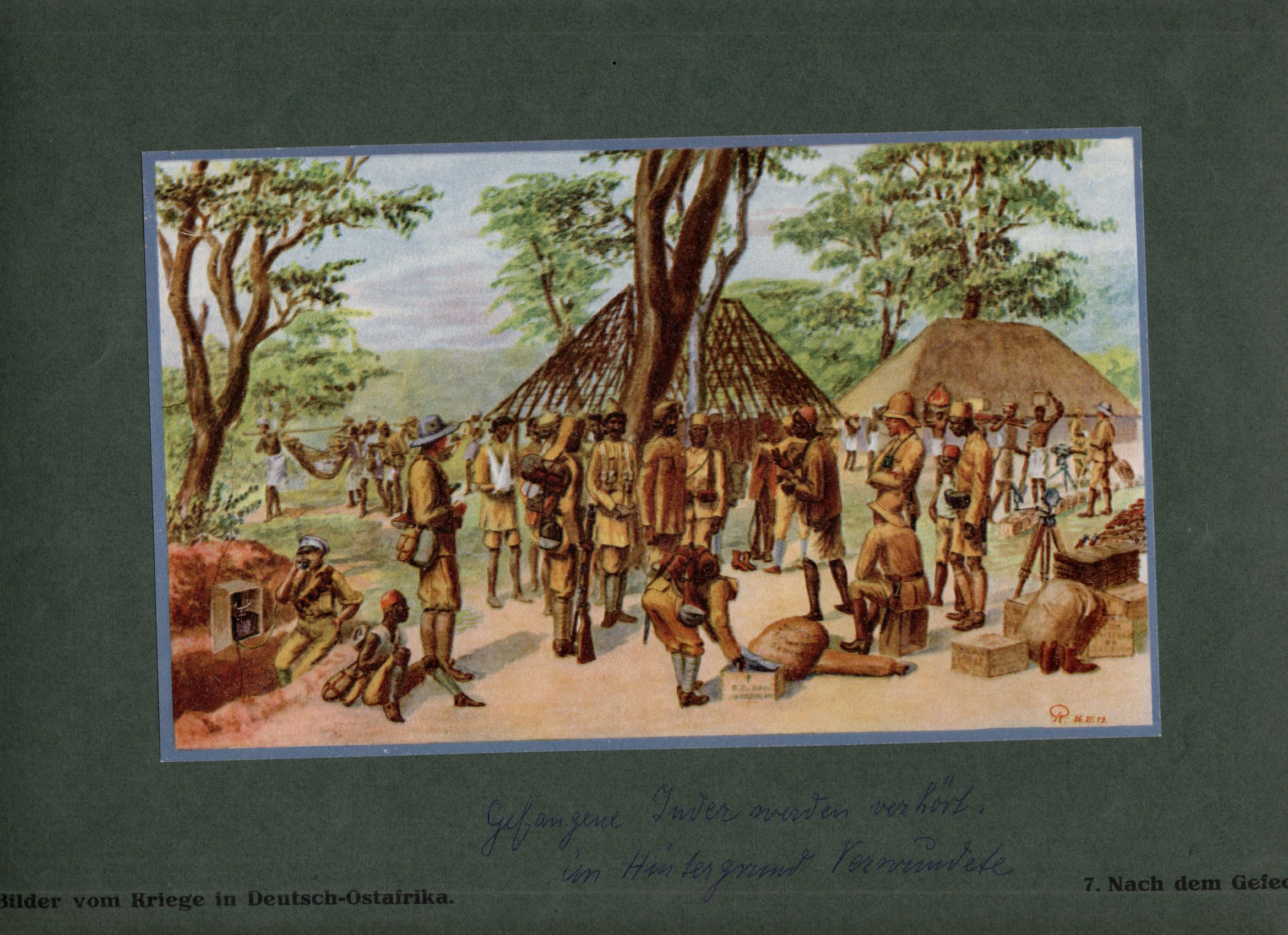Bilder vom Kriege in Deutsch Ostafrika Walter Rehfeldt um 1910 Bilder vom Kriege in Deutsch Ostafrika Walter Rehfeldt um 1910