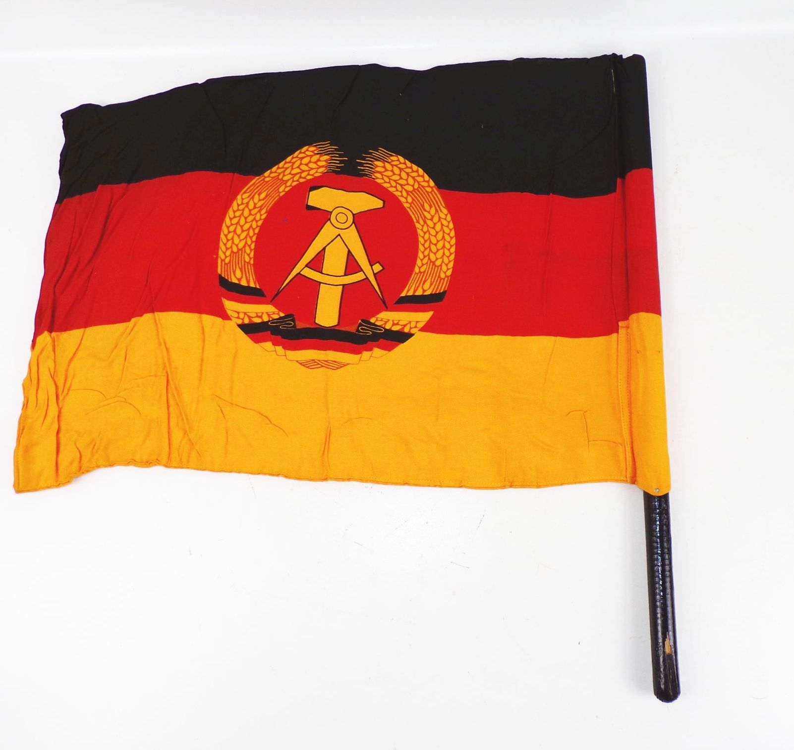 DDR Fahne Flagge Handfahne vintage
