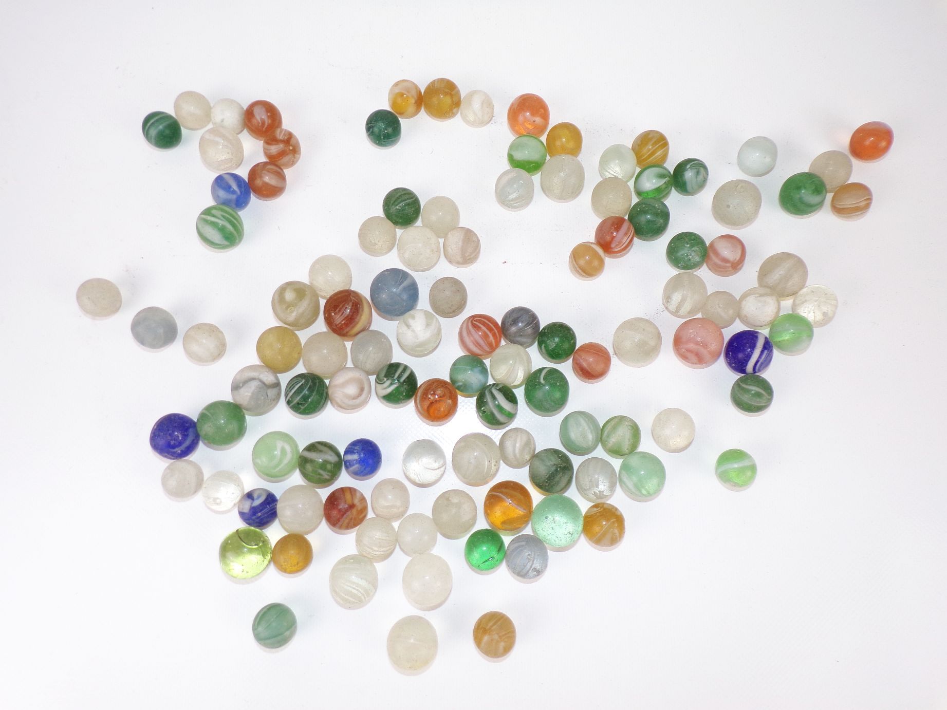 Konvolut alte Glasmurmeln 107 Stück Murmel marbles Konvolut alte Glasmurmeln 107 Stück Murmel marbles