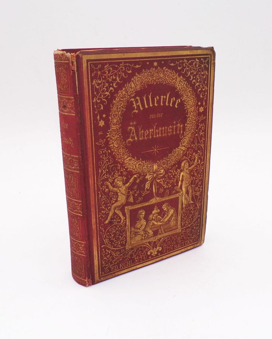 Allerlee aus der Äberlausitz 1893 Oberlausitzer Mundart Johannes Renatus 4 Band