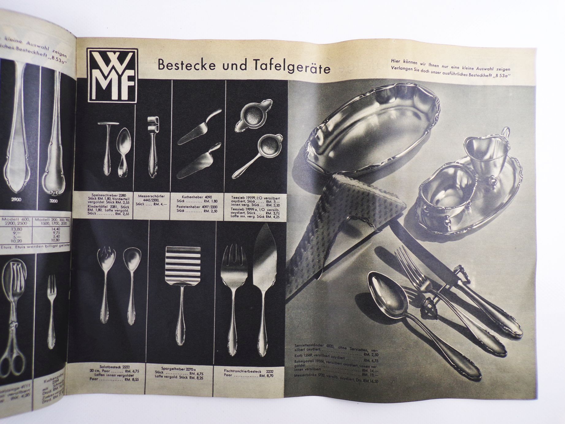 WMF Geschenke Prospekt um 1935 WMF Geschenke Prospekt um 1935