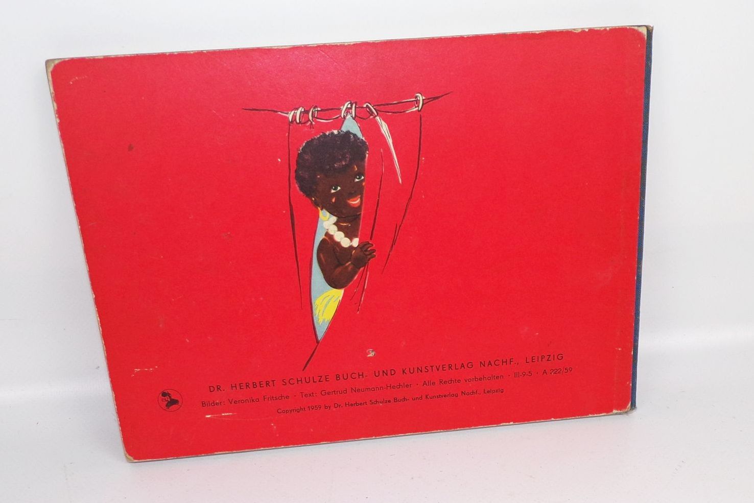 Marinas Negerpuppe Ein Buch für die Kleinen DDR Kinderbuch 1959