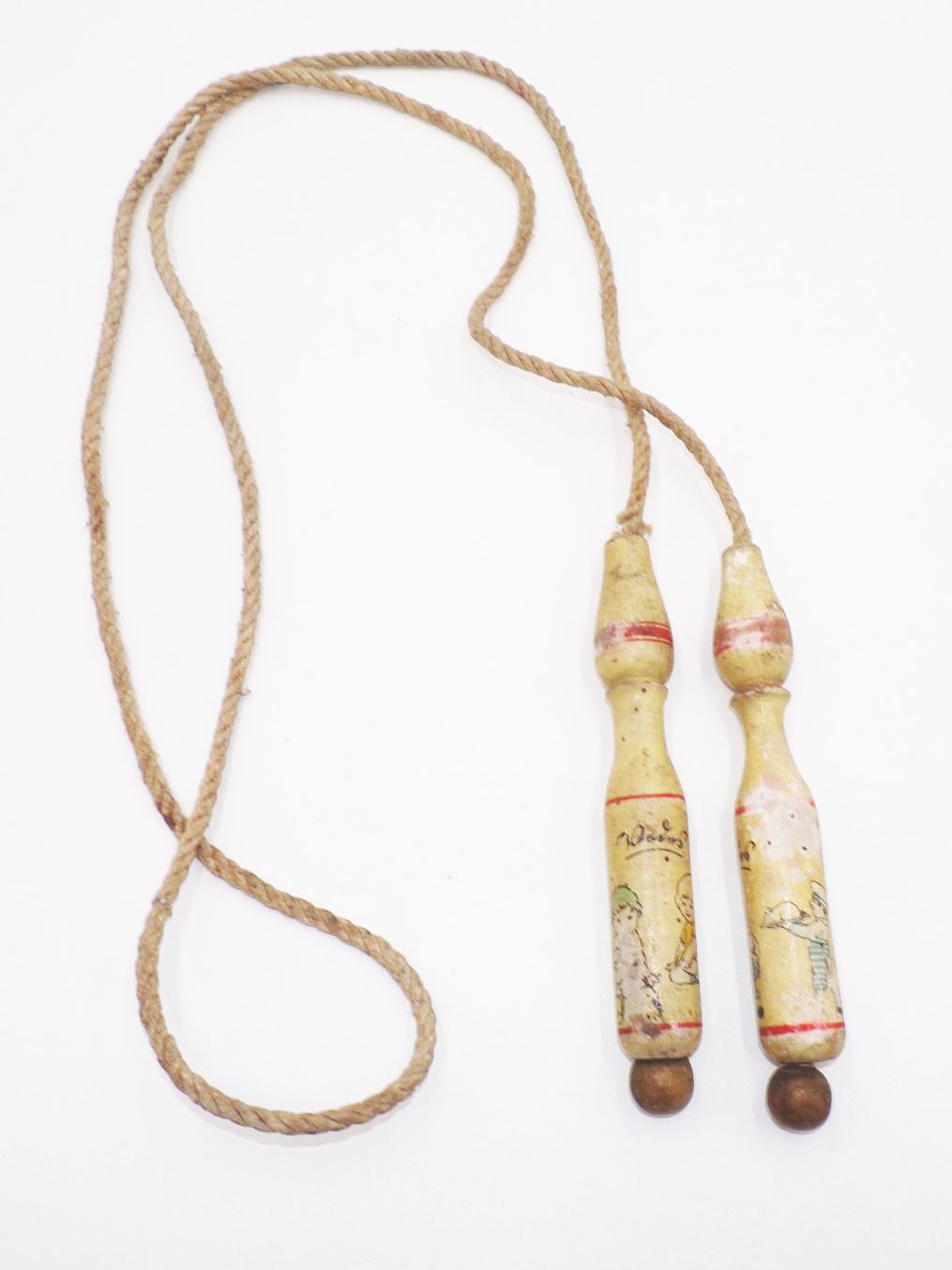 Altes Springseil Vintage Spielzeug Requisit 