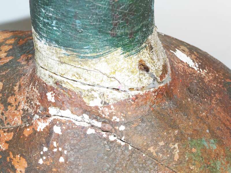 Uralte Lockente Holz Ente Jagd Attrappe Lockvogel Sammler 