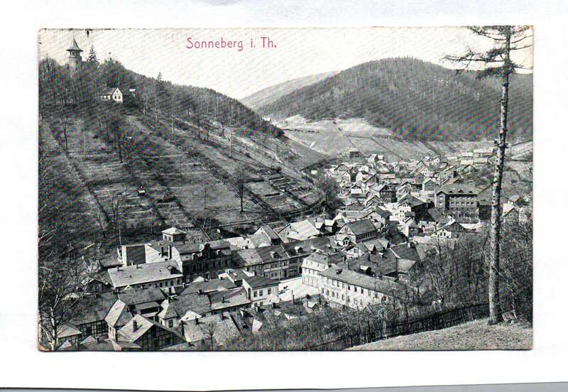 Ak Sonneberg in Thüringen1915