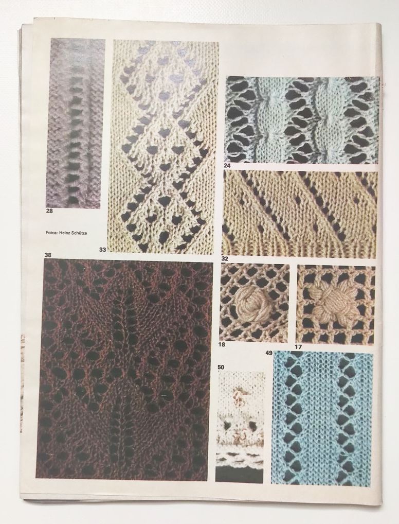 Modezeitschrift Modische Maschen 1979 Nr 1 mit Schnittmuster Modezeitschrift Modische Maschen 1979 Nr 1 mit Schnittmuster