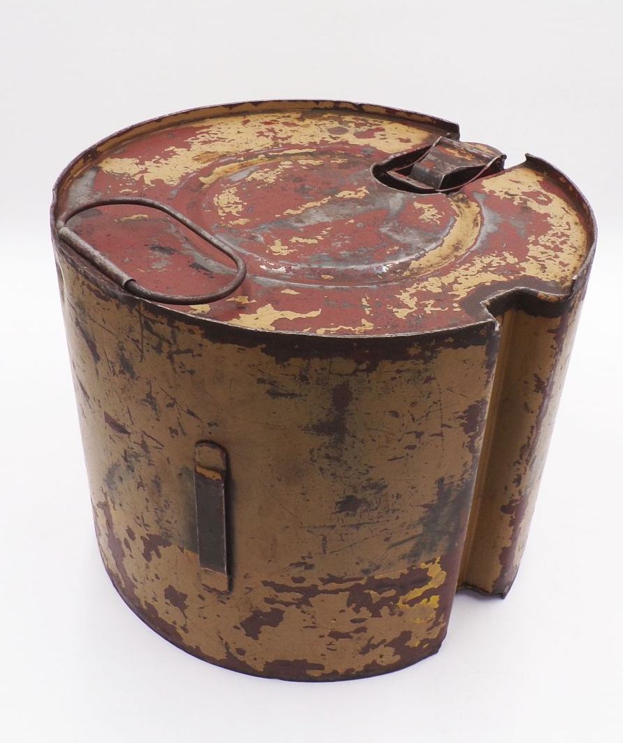 Alter Abwurfbehälter 2 Weltkrieg Kanister WW2 Fallschirmjäger