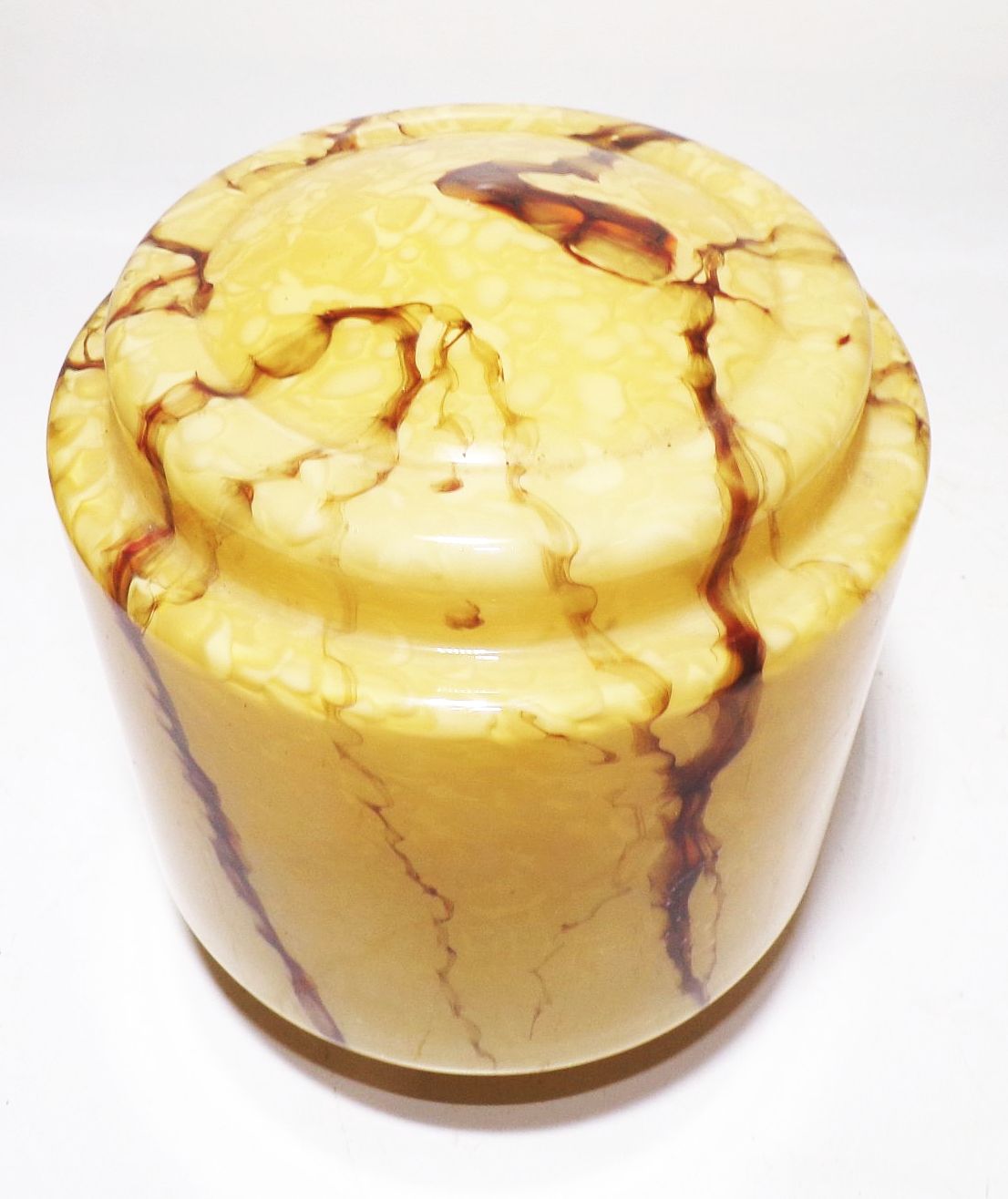 Art Deco Lampenschirm Lampenglas marmoriert Ersatzglas 