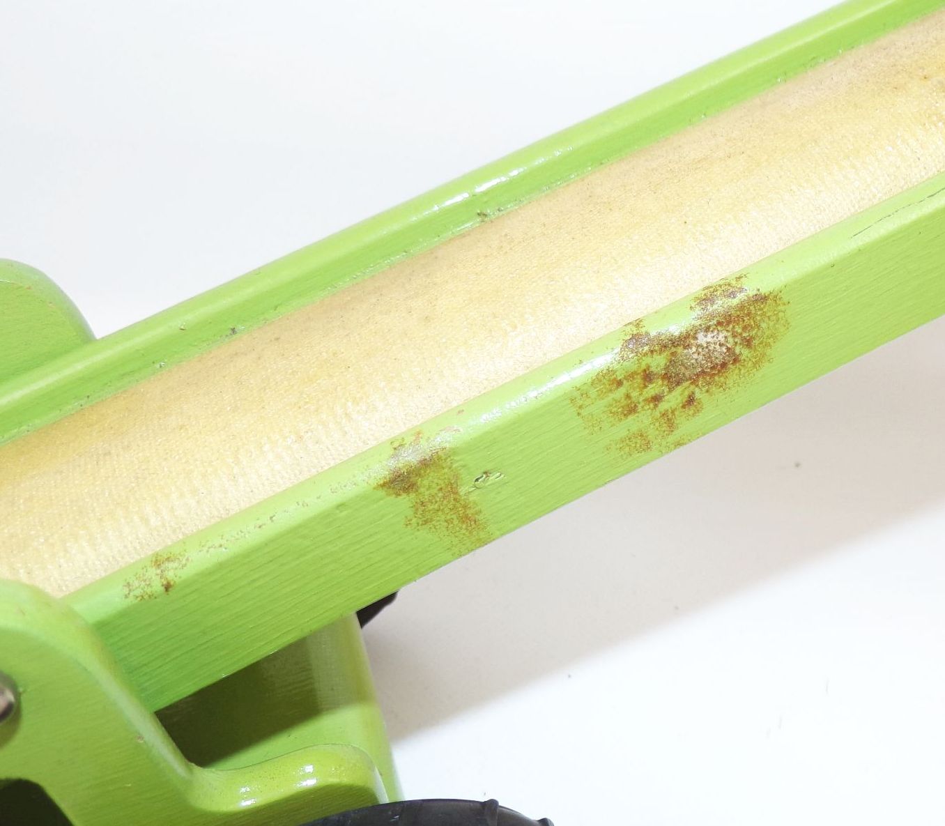 Gecevo Traktor mit Förderband DDR Holzspielzeug