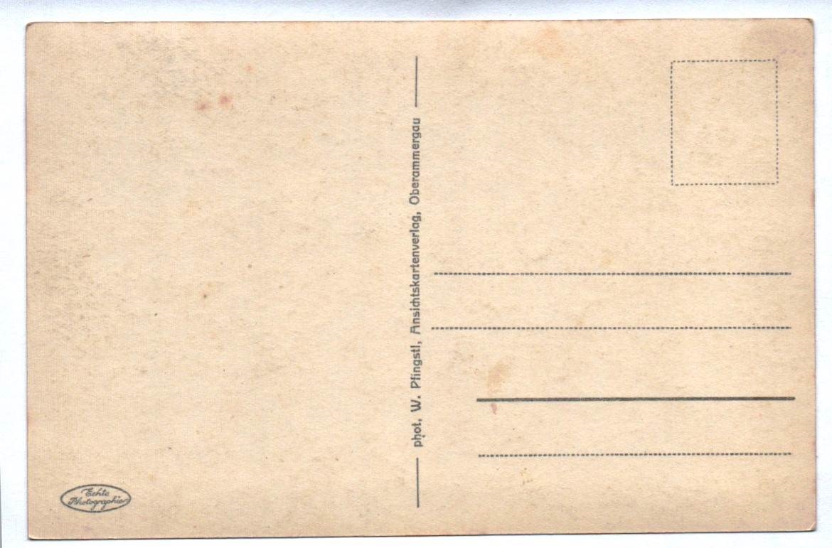 Ak Bühne des Passionstheaters Oberammergau Bayern Ak Bühne des Passionstheaters Oberammergau Bayern