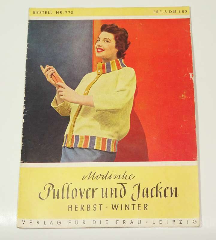 Modische Pullover und Jacken Bestell Nr 770 Herbst Winter vintage Mode